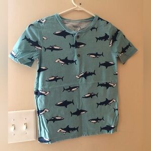 Carters Shark T-shirt Size 10